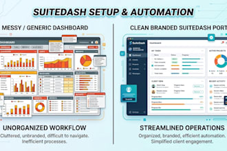 setup and customize your suitedash crm client portal and automation