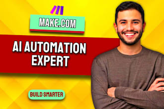build ai automation workflow with make