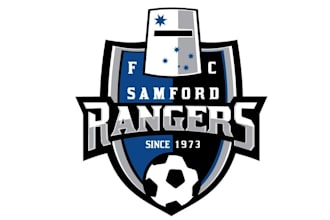 design football club sam ford rangers logo