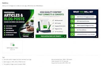 upload and optimize shopify product listing