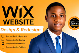 develop and design wix studio website
