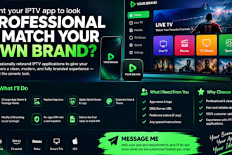 rebrand ibo player, tivimate, wave iptv, ibo ultra glass app