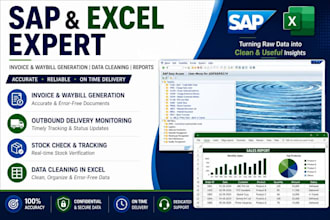 do sap logistics support invoice and stock monitoring
