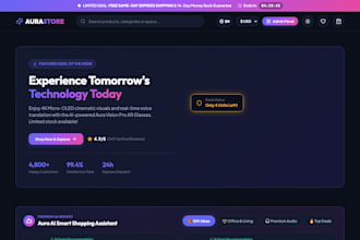 build a custom react ecommerce website with admin panel