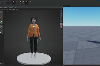 create roblox ugc bundle rigging with custom accessories hair, dynamic head