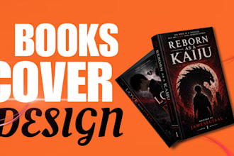 design professional book cover, ebook cover and kindle book cover