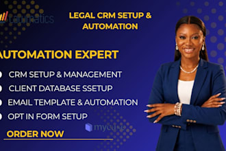 set up and automate lawmatics CRM for your law firm