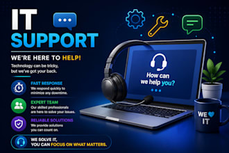 be your remote IT technical support and computer assistant