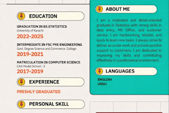 make you a resume and cover letter