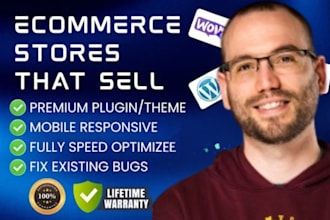 build wordpress woocommerce website design, woocommerce checkout, online store