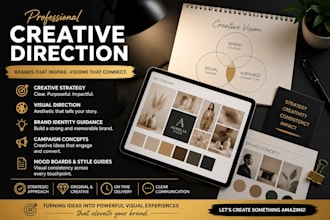 develop a complete creative direction for your campaign