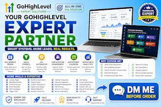create gohighlevel website, sales funnel