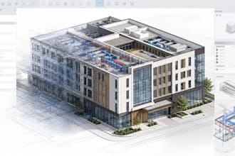 do matterport, geoslam point clouds to revit bim model, PDF to 3d archicad model