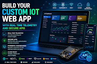 build your custom iot web app with real time telemetry and secure apis