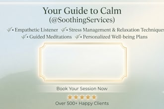 write peaceful mind healing self care and wellness scripts