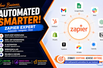 be your zapier expert for zapier integration and zapier automation