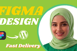 convert figma design to wordpress website using elementor
