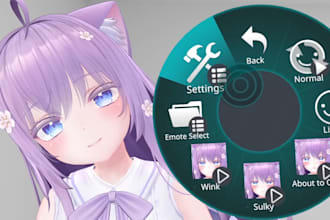 create vrchat expression menu, props system toggle with clothing swaps