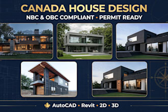 design canadian residential floor plan blueprint for canada permit