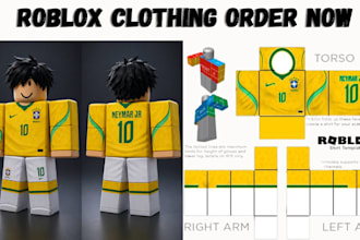 make unique roblox clothing for your game or group roblox shirt and pant