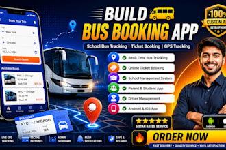develop car rental app, car buying and selling app, car auction app, car trade