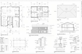 create detailed construction documentation construction drawings