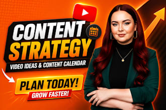 plan youtube content strategy, video ideas, growth roadmap, content calendar