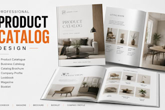 design a professional product catalog for your business