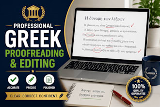 proofread and edit your greek ai content
