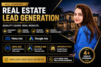 generate real estate leads with meta and google ads
