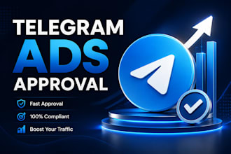 remove prohibited telegram ads, approve telegram ads, telegram ads destination
