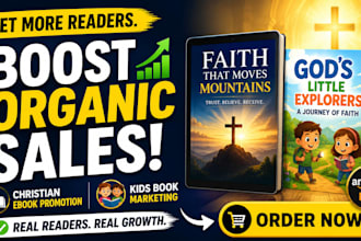 promote market children ebook children book organic sales