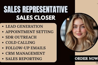 sales closer sales rep sdr salesperson b2b sales representative sales leads