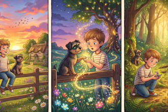 do whimsical watercolor children story book illustration picture book cover