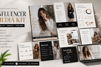 design media kit epk press kit one sheet social media kit electronic press kit
