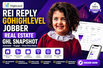 rei reply gohighlevel jobber real estate ghl snapshot clickfunnels expert