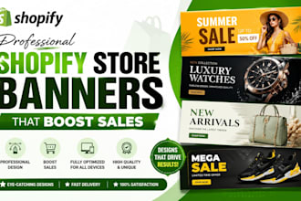 design professional shopify store banners that boost sales