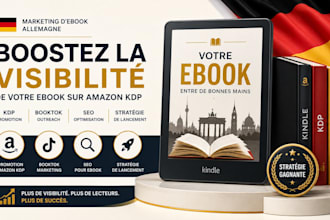 german ebook marketing kindle amazon kdp promotion booktok seo launch strategy