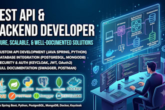 develop secure rest API backend with java spring boot