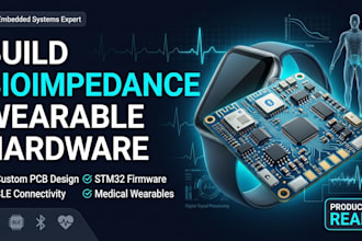 build bioimpedence wearable hardware for body composition devices
