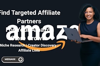 build a targeted affiliate list for your amazon products