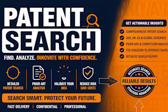 intellectual property search management uspto ukipo patent IP filing registra