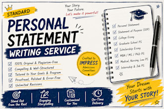 edit and proofread your medical and dental school, healthcare personal statement