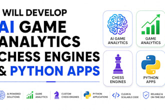 develop ai game analytics chess engines and python apps
