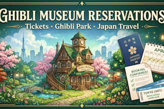 secure ghibli museum tickets, ghibli park reservations in japan
