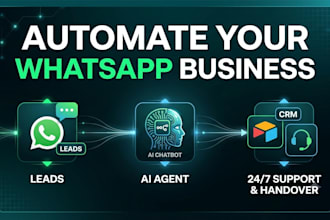 build ai whatsapp business automation for leads and support