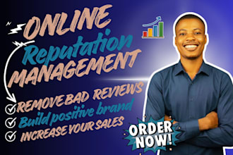 remove negative reflews and harmful llnks destroying your brand reputation