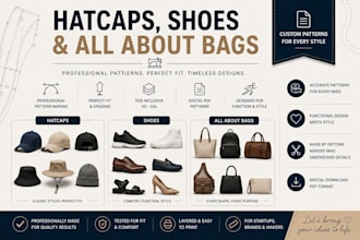 do costum techpack hat caps shoe product and hand bags wallet tote