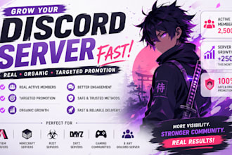 do discord server promotion, discord advertising, organic discord growth
