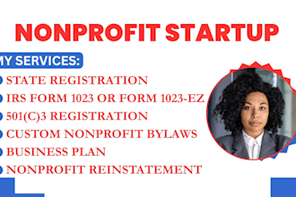 register your nonprofit, file 501c3, ein, 1023ez, form 1023, bylaws, grants